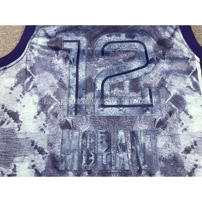 Maillot Memphis Grizzlies Ja Morant NO 12 Select Series 2023 Bleu